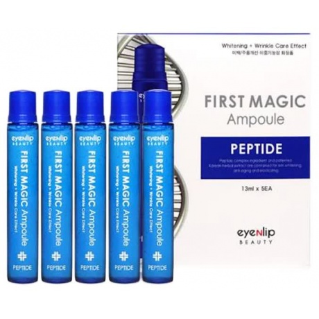 Ампулы для лица с пептидами Eyenlip First Magic Ampoule Peptide 13мл*5 - фото 1