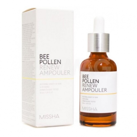 Сыворотка для лица MISSHA Bee Pollen Renew Ampouler 40 мл - фото 2