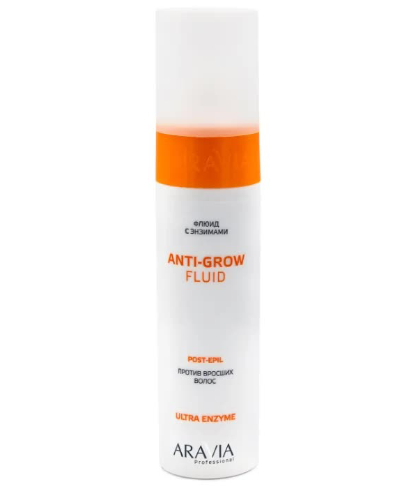 Флюид с энзимами Aravia Professional против вросших волос Anti-Grow Fluid, 250 мл