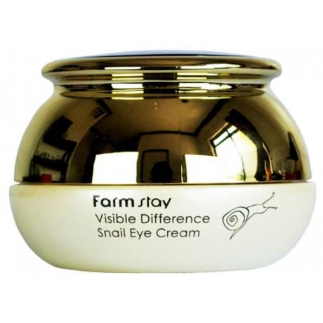 Крем для глаз с муцином улитки FarmStay Visible Difference Snail Eye Cream, 50гр - фото 2