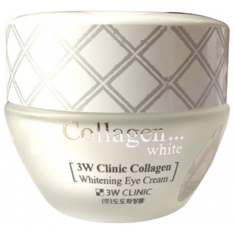 Крем для век с коллагеном 3W Clinic Collagen Whitening Eye Cream, 35 мл - фото 1