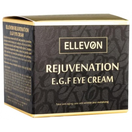 Крем для глаз омолаживающий Ellevon Rejuvenation E.G.F. Eye Cream, 50 мл - фото 3