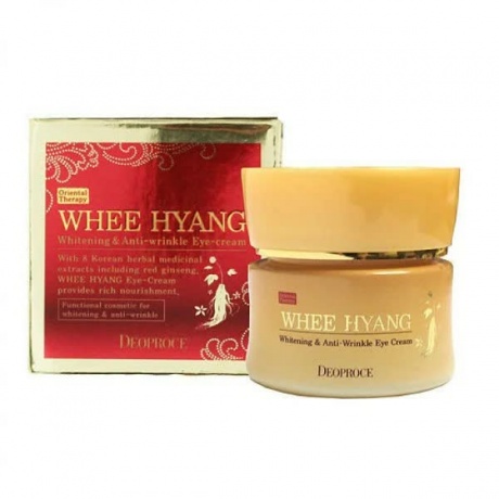 Крем для век антивозрастной Whee Hyang Whitening &amp; Anti-Wrinkle Eye Cream 30гр - фото 1