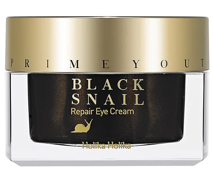 Holika Holika Крем для глаз с экстрактом черной улитки Prime Youth Black Snail Repair Eye Cream, восстанавливающий, 30 мл