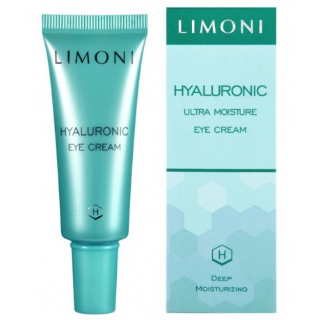 LIMONI Крем для глаз с гиалуроновой кислотой Hyaluronic Ultra Moisture Eye Cream, 25 мл - фото 3