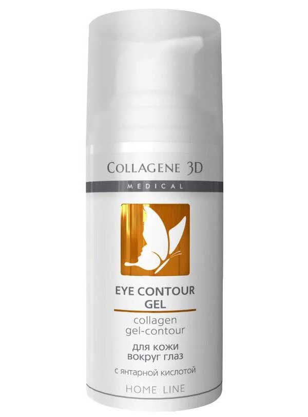 Гель-контур для глаз COLLAGENE 3D Eye Contour Gel с янтарной кислотой 15 мл