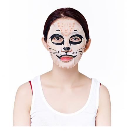 Маска-салфетка для лица Holika Holika Baby Pet Magic Mask Sheet Cat, 22 мл, смягчающая - фото 3