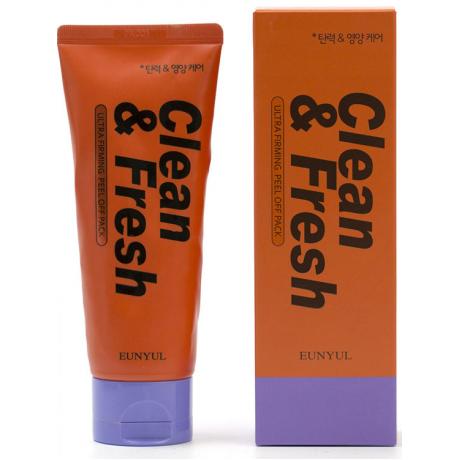 Маска-пленка для упругости кожи Eunyul Clean &amp; Fresh Ultra Firming Peel Off Pack, 100мл - фото 1