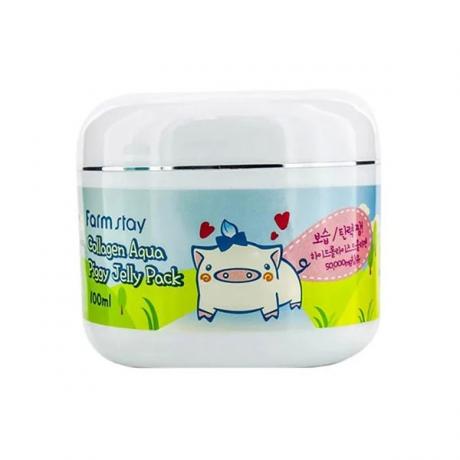 Маска-желе с коллагеном FarmStay Collagen Aqua Piggy Jelly Pack, 100мл - фото 2