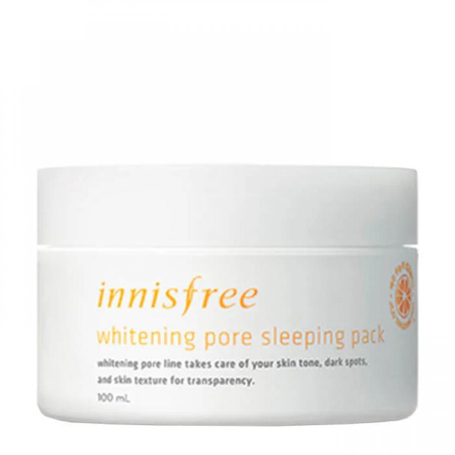 Ночная осветляющая маска для лица с витамином С Innisfree Whitening Pore Sleeping Pack