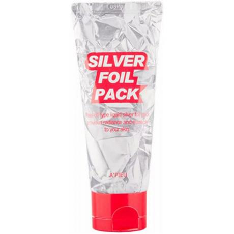 Серебряная маска-фольга A'PIEU Silver Foil Pack - фото 1