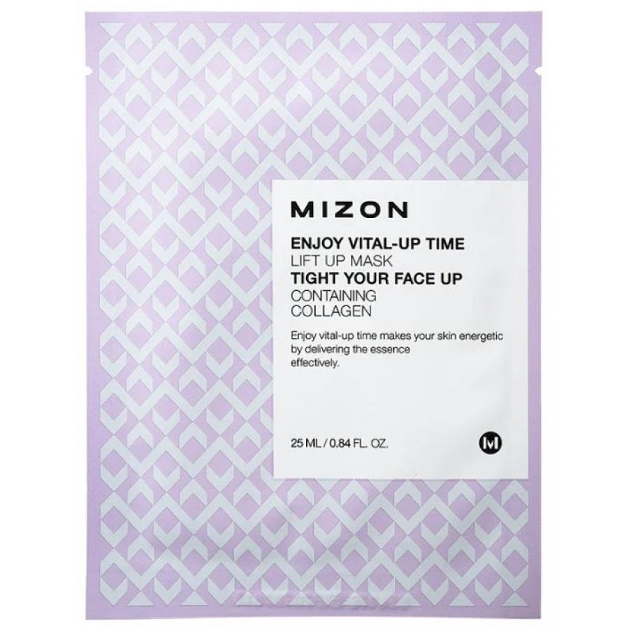 Тканевая маска для лица с лифтинг эффектом Mizon Enjoy Vital Up Time Lift Up Mask