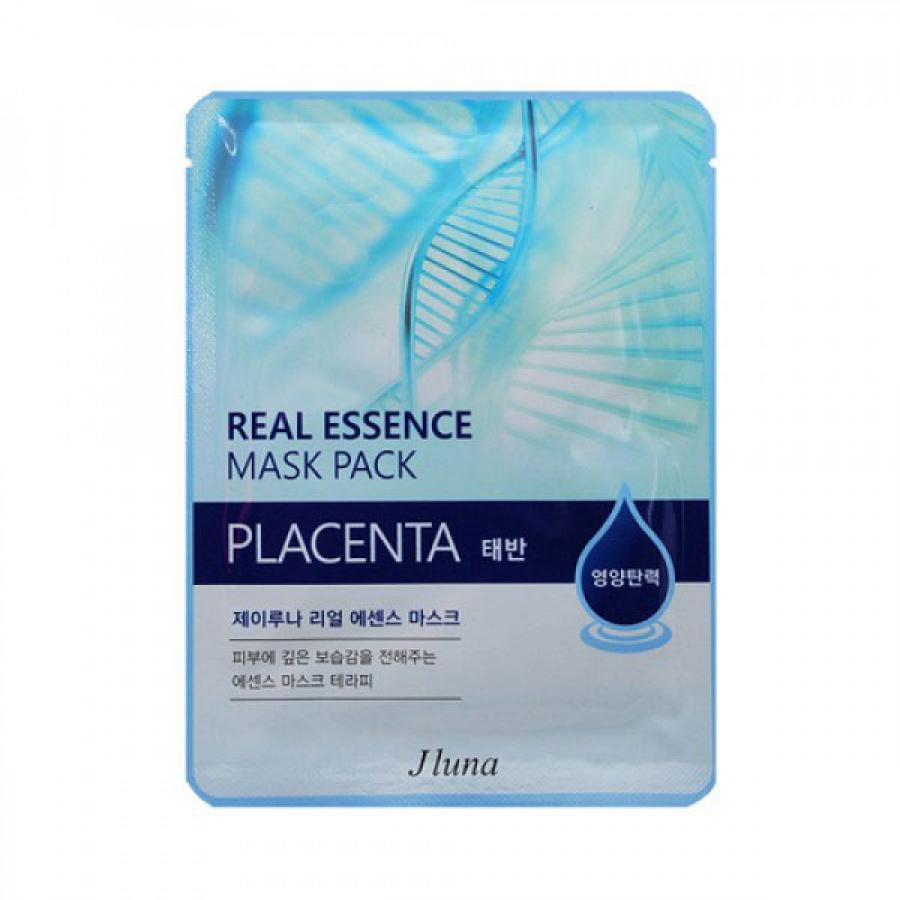 Тканевая маска с плацентой JLuna Real Essence Mask Pack Placenta, 25мл
