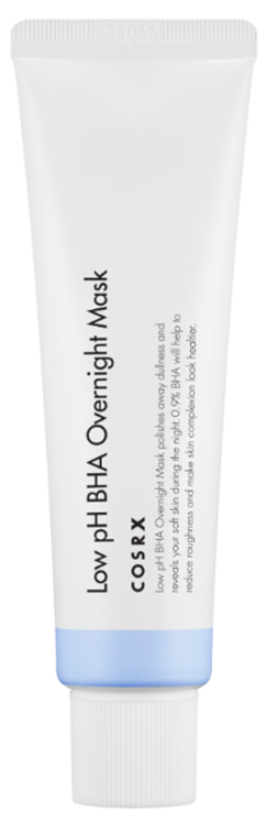 Ночная маска-пилинг для лица с BHA-кислотами COSRX Low pH BHA Overnight Mask