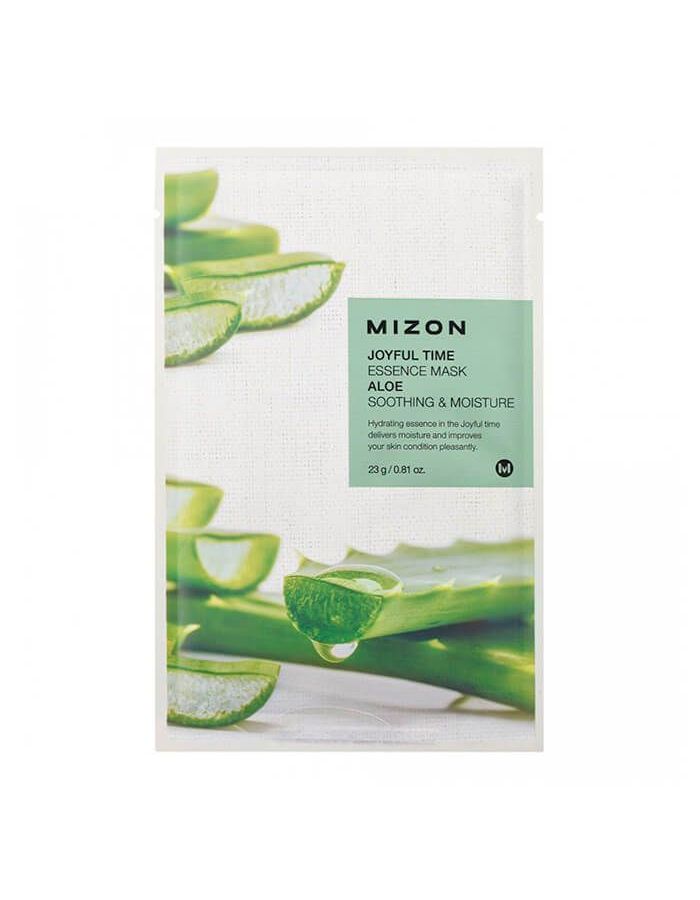 Тканевая маска для лица с экстрактом сока алоэ Mizon Joyful Time Essence Mask Aloe