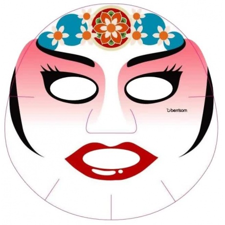 Маска тканевая для лица Peking Opera Mask Series - Queen 25мл - фото 2