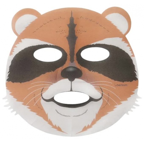 Маска тканевая с экстрактом плаценты Animal Mask Series - Raccoon 25мл - фото 3