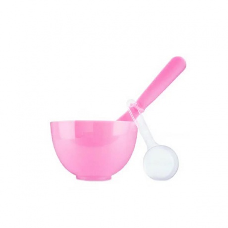 Набор для нанесения альгинатных масок Anskin Beauty Set Pink (Rubber Ball Small/Spatula middle/Measuring Cup) 1*4 - фото 2