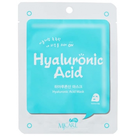 Маска тканевая для лица Mijin Cosmetics MJ on Hyaluronic Acid mask pack 22 г - фото 1