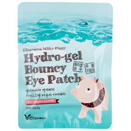 Набор масок-патчей Hydro-gel Bouncy Eye Patch 20шт - фото 1