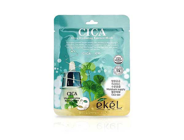 [EKEL] Маска тканевая с экстрактом центеллы азиатской CICA Ultra Hydrating Essence