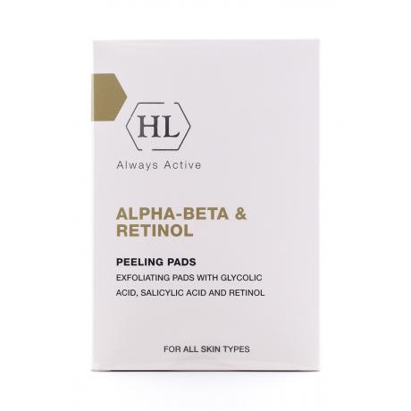 Салфетки отшелушивающие Holy Land Peeling Pads ALPHA-BETA, 24 шт, атравматичное обновление кожи - фото 3