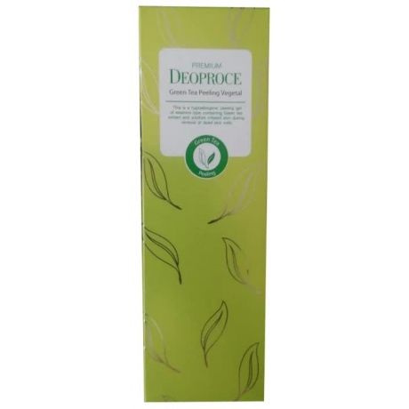Гель-скатка на основе зеленого чая Premium Deoproce Green Tea Peeling Vegetal 170гр - фото 2