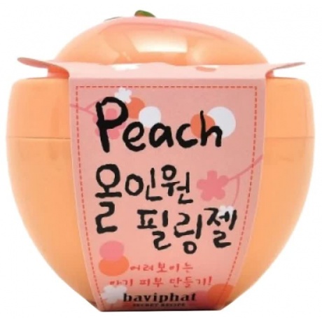 Гель-скатка персиковая Urban Dollkiss Peach All-in-One Peeling Gel 100гр - фото 1