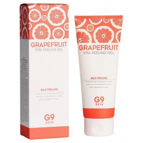 Гель-скатка для лица G9SKIN Grapefruit Vita Peeling Gel 150ml - фото 2