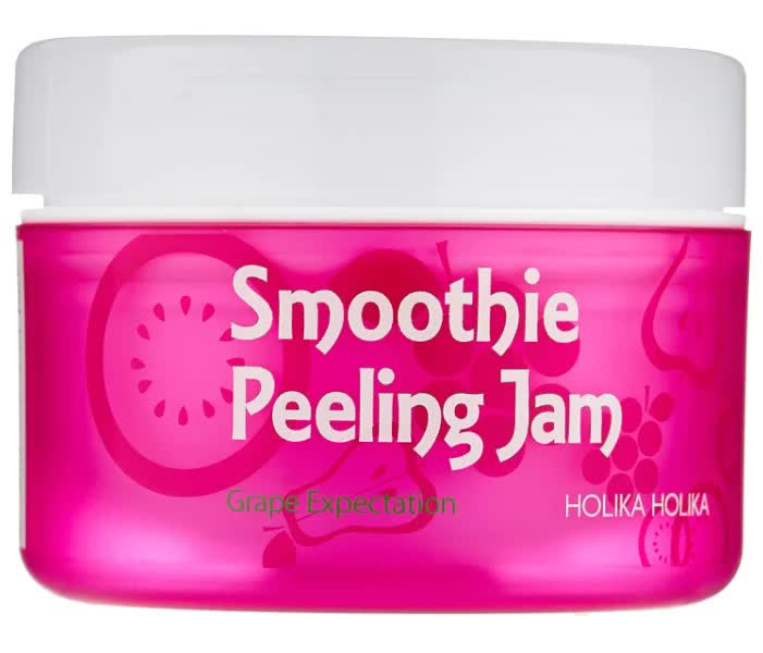 Holika Holika Отшелушивающий гель-скатка с виноградом Smoothie Peeling Jam Grape Expectation, 75 мл
