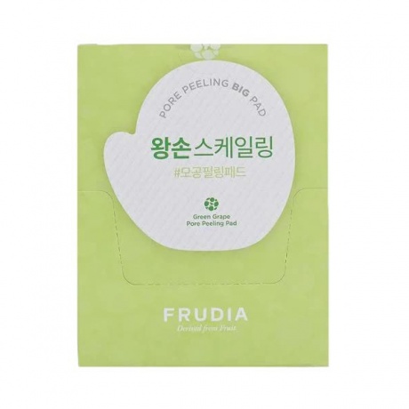 Frudia Пилинг-диск для лица с зеленым виноградом Green Grape Pore Peeling Big Pad, 1 шт, 5 мл - фото 5