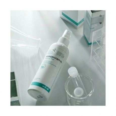 Пилинг-мист для лица Mizon AHA&amp;BHA&amp;PHA с кислотами 200мл - фото 4