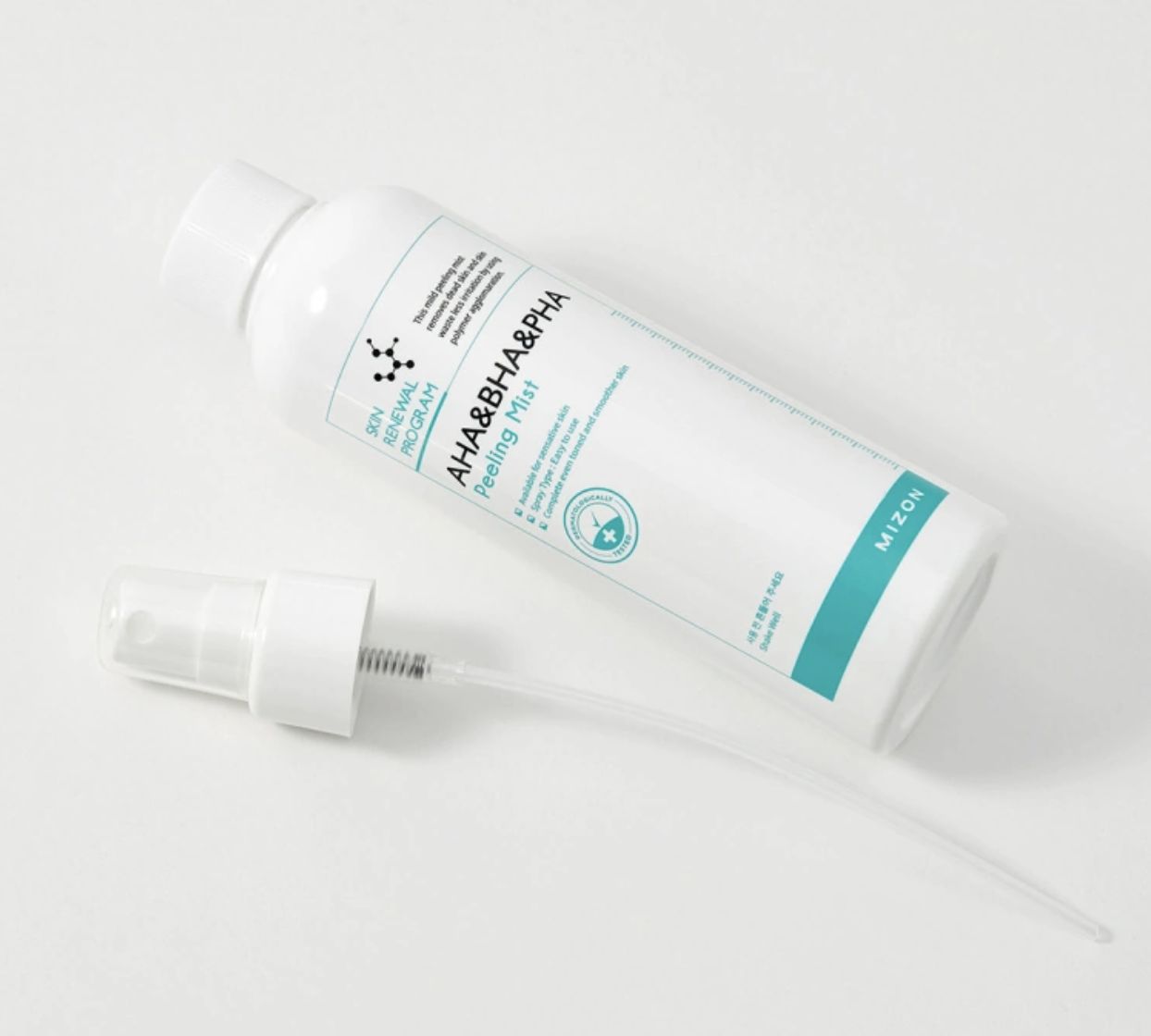 Пилинг-мист для лица Mizon AHA&amp;BHA&amp;PHA с кислотами 200мл - фото 6