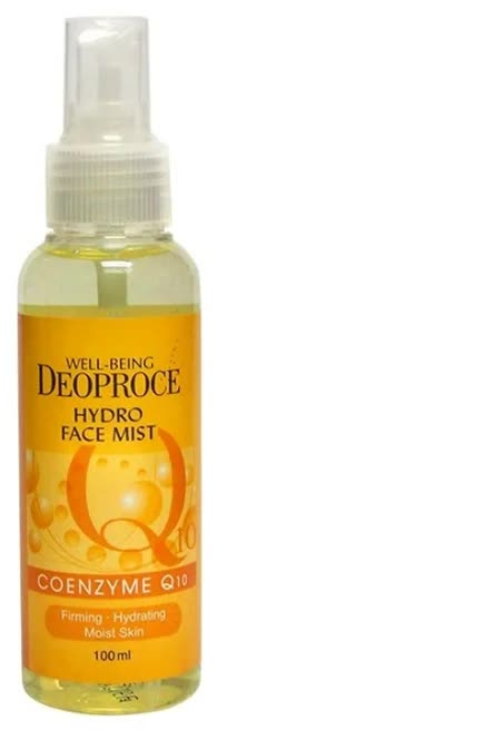Мист для лица увлажняющий Well-Being Deoproce Hydro Face Mist Coenzyme Q10 100ml