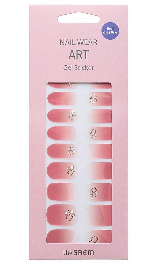 Наклейки для ногтей The Saem Nail Wear Art Gel Sticker 03