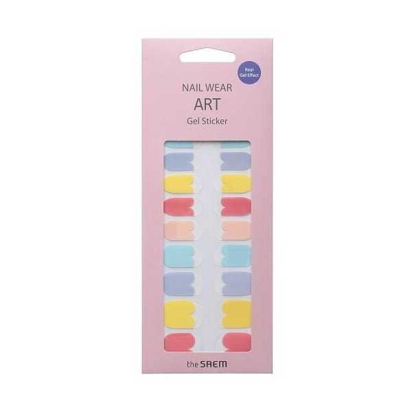 Наклейки для ногтей The Saem Nail Wear Art Gel Sticker 08
