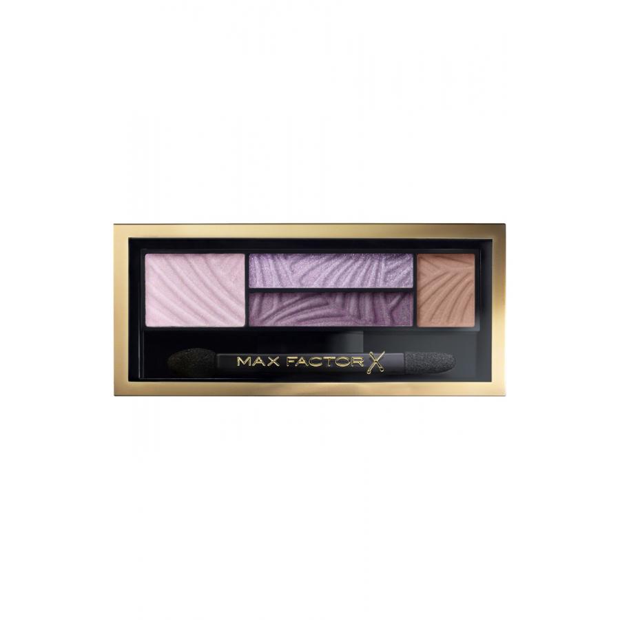 Тени 4-х цветные для век и бровей Max Factor Smokey Eye Drama Kit 2 В 1, тон 04 luxe lilacs