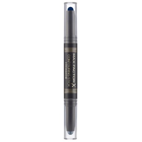 Двухсторонние тени для век Max Factor Сontouring Stick Eyeshadow, Тон 003 midnight blue silver storn - фото 1