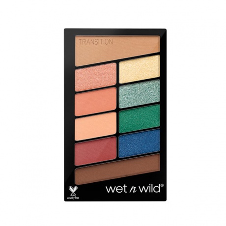 Палетка Теней Для Век Wet n Wild Color Icon 10-Pan Palette (10 Оттенков) Stop playing safe - фото 1