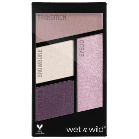 Палетка Теней Для Век Wet n Wild Color Icon Eyeshadow Quad (4 Оттенка) E344b petalette - фото 1