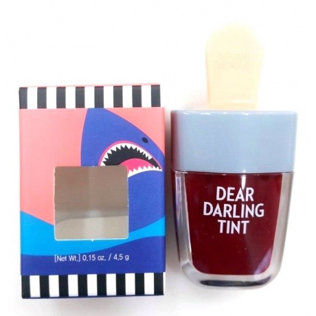 Увлажняющий гелевый тинт для губ Etude House Dear Darling Water Gel Tint Shark Red - фото 1