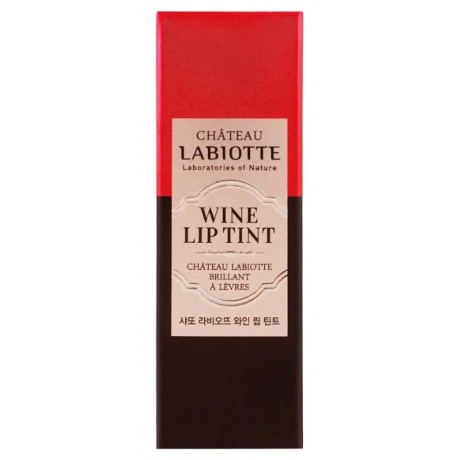 Тинт для губ винный Labiotte Chateau Wine Lip Tint RD01 Shiraz Red 3 г - фото 3