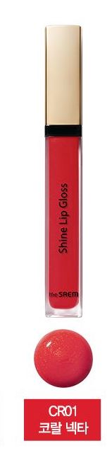 купить Блеск для губ The Saem Eco Soul Shine Lip Gloss CR01 Coral Nectar 3,4 г в интернет-магазине
