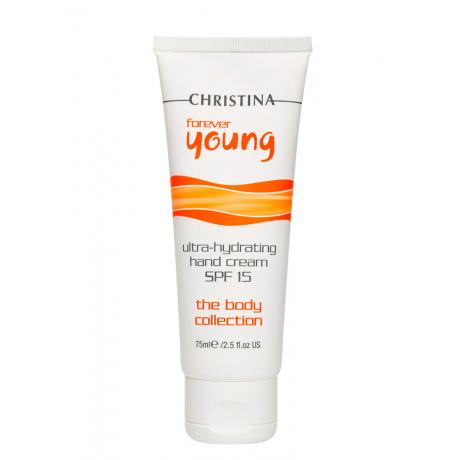 Крем для рук Christina Forever Young Hand Cream SPF 15,  75 мл - фото 1