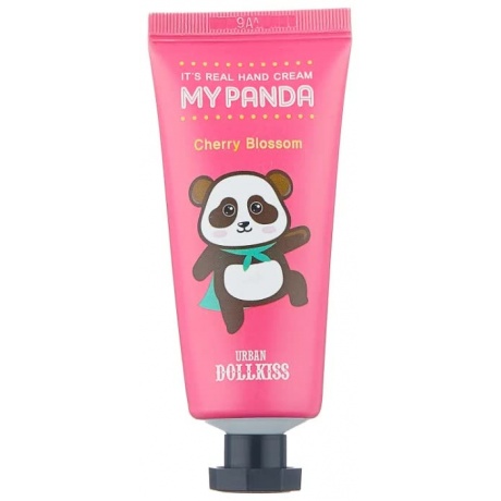Крем для рук Urban Dollkiss It’s Real My Panda Hand Cream #02 CHERRY BLOSSOM 30гр - фото 1