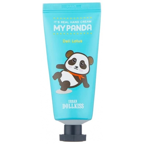 Крем для рук Urban Dollkiss It’s Real My Panda Hand Cream #04 DELI LOTUS 30гр - фото 1