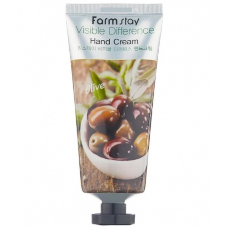 Питательный крем для рук с экстрактом оливы Visible Difference Hand Cream Olive - фото 1