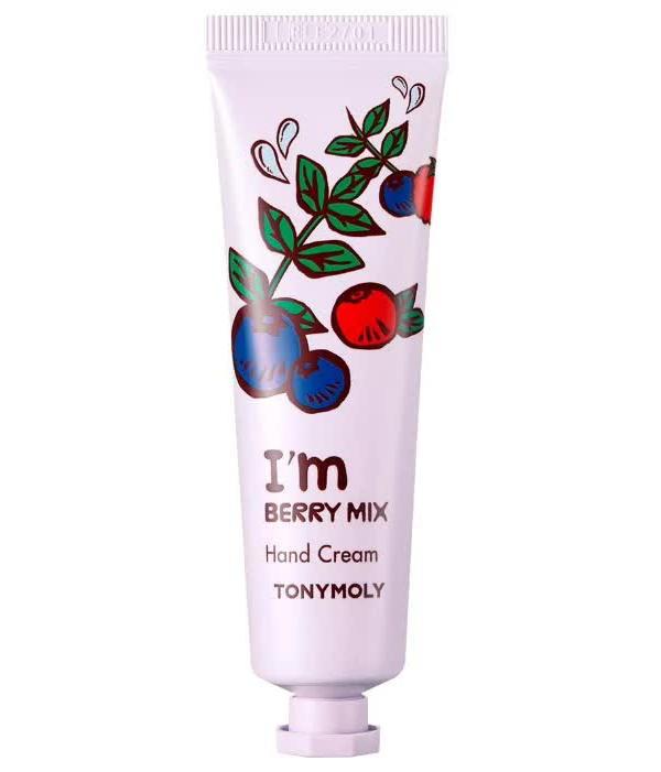 TONYMOLY Питательный крем для рук с экстрактом ягод I’M HAND CREAM Berry Mix, 30мл
