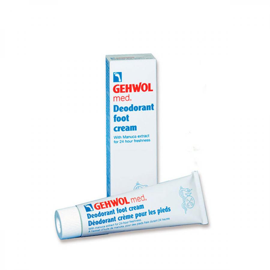 Крем-дезодорант Gehwol med, 75 мл, для профилактики запаха пота и нормализации потоотделения