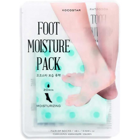 Kocostar Увлажняющая мятная маска для ног Foot Moisture Pack (Mint), 16 мл - фото 1